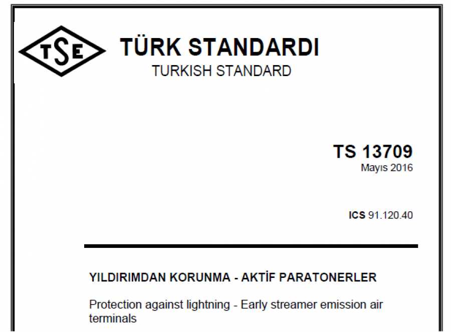 Aktif Paratonerler Standartı Yayımlandı. Bundan sonraki süreçte ne olacak?