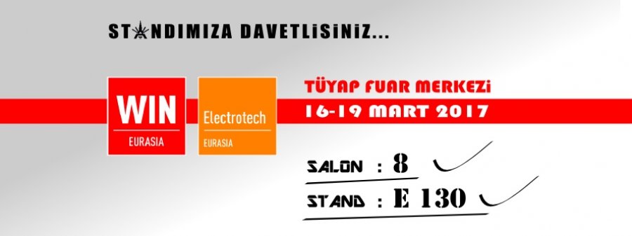 16-19 Mart'ta TÜYAP'dayız