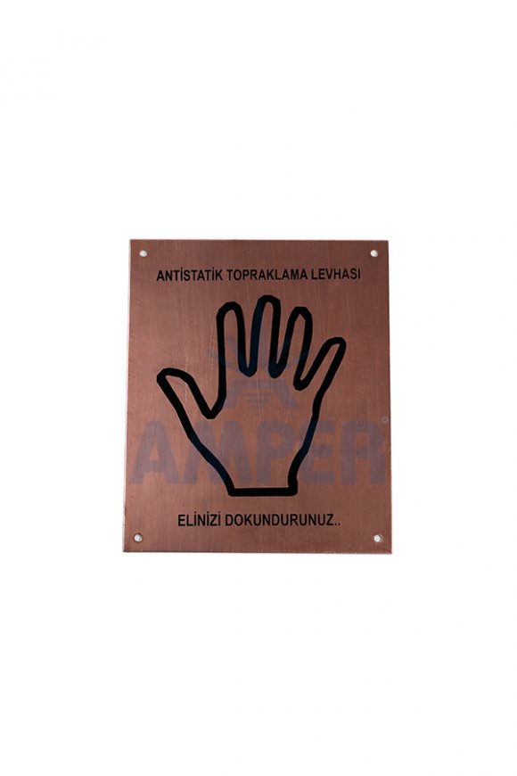 STATİK ELEKTRİK LEVHASI